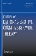 Journal of Rational-Emotive & Cognitive-Behavior Therapy 3/2018