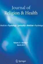 Journal of Religion and Health 1/2012