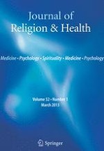 Journal of Religion and Health 1/2013