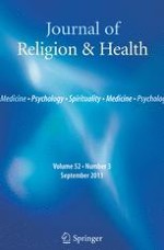 Journal of Religion and Health 3/2013
