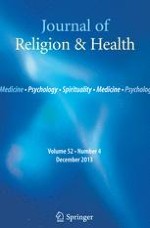 Journal of Religion and Health 4/2013