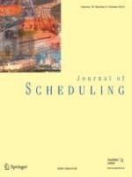 Journal of Scheduling 1/2007