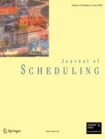 Journal of Scheduling 3/2007