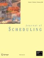 Journal of Scheduling 1/2008
