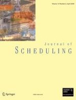 Journal of Scheduling 2/2009