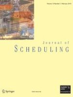 Journal of Scheduling 1/2010