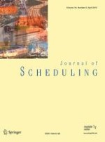 Journal of Scheduling 2/2013