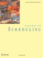 Journal of Scheduling 6/2013