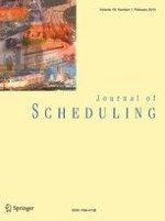 Journal of Scheduling 1/2015
