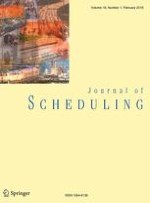 Journal of Scheduling 1/2016