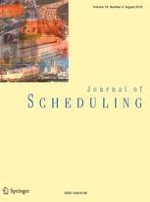 Journal of Scheduling 4/2016