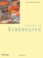 Journal of Scheduling 6/2017