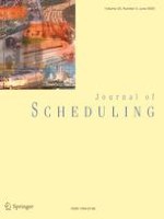 Journal of Scheduling 3/2020