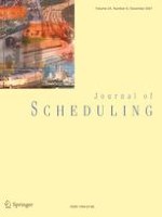 Journal of Scheduling 6/2021