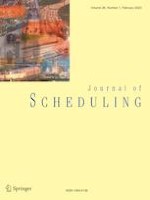 Journal of Scheduling 1/2023