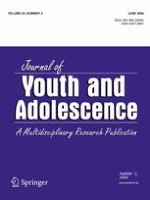 Journal of Youth and Adolescence 3/2006