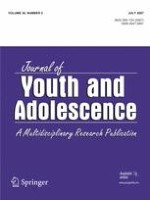 Journal of Youth and Adolescence 5/2007