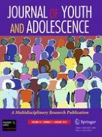 Journal of Youth and Adolescence 1/2013