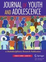 Journal of Youth and Adolescence 1/2014