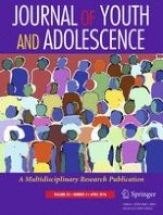 Journal of Youth and Adolescence 4/2016