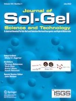 Journal of Sol-Gel Science and Technology 1/2022