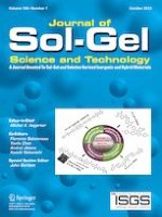 Journal of Sol-Gel Science and Technology 1/2023