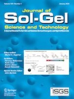 Journal of Sol-Gel Science and Technology 1/2024