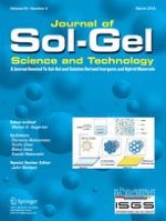 Journal of Sol-Gel Science and Technology 3/2018