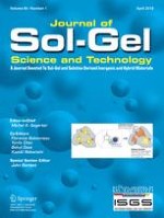 Journal of Sol-Gel Science and Technology 1/2018