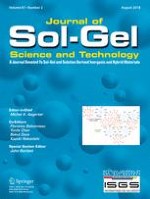 Journal of Sol-Gel Science and Technology 2/2018