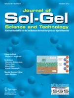 Journal of Sol-Gel Science and Technology 1/2018