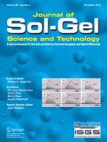 Journal of Sol-Gel Science and Technology 3/2018