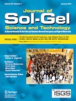 Journal of Sol-Gel Science and Technology 1/2019
