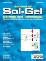 Journal of Sol-Gel Science and Technology 2/2019