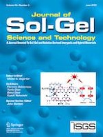 Journal of Sol-Gel Science and Technology 3/2019