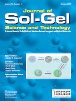 Journal of Sol-Gel Science and Technology 1/2019