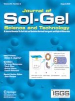 Journal of Sol-Gel Science and Technology 2/2020