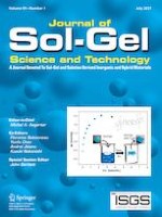 Journal of Sol-Gel Science and Technology 1/2021