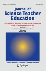 Journal of Science Teacher Education 1/2016