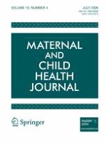 Maternal and Child Health Journal 4/2006