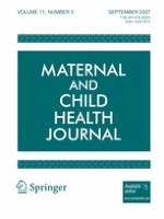 Maternal and Child Health Journal 5/2007