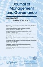 Journal of Management and Governance 2/2011