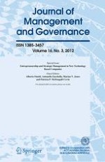Journal of Management and Governance 3/2012
