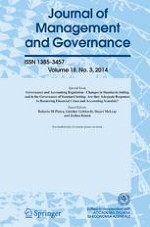 Journal of Management and Governance 3/2014