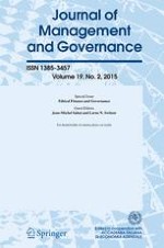 Journal of Management and Governance 2/2015