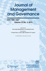 Journal of Management and Governance 3/2015