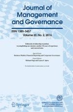 Journal of Management and Governance 2/2016