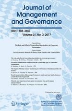 Journal of Management and Governance 3/2017