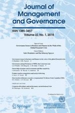 Journal of Management and Governance 1/2018