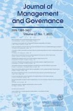 Journal of Management and Governance 1/2023
